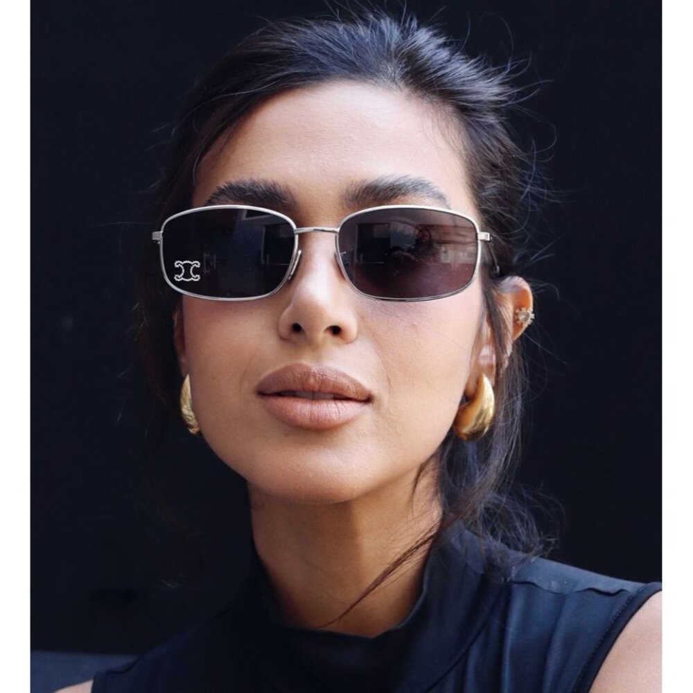 NEW CL40285U 16A CELINE SQUARE SUNGLASSES, WOMEN EYEWEAR CELINE - Picture 8 of 11